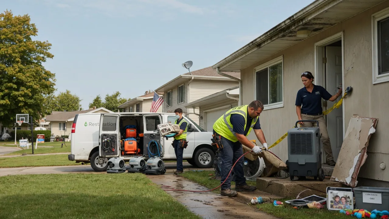 Water Damage Restoration in Bivins, TX near me